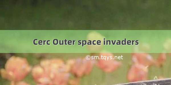 Cerc Outer space invaders