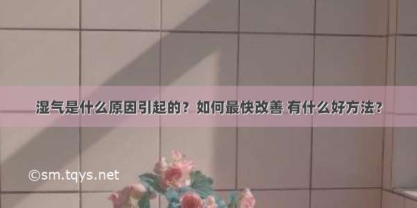 湿气是什么原因引起的？如何最快改善 有什么好方法？