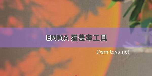 EMMA 覆盖率工具