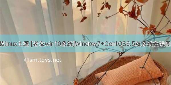 win7安装linux主题 [老友win10系统]Window7+CentOS6.5双系统安装图文教程