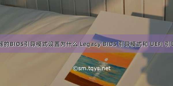 服务器的BIOS引导模式设置为什么 Legacy BIOS 引导模式和 UEFI 引导模式