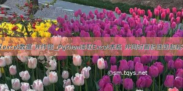 用python读取excel数据 并作图_Python读取Excel表格 并同时画折线图和柱状图的方法...