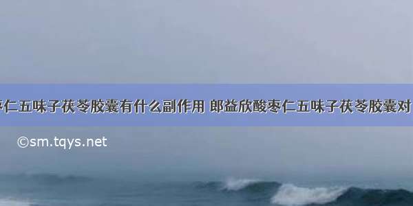 郎益欣酸枣仁五味子茯苓胶囊有什么副作用 郎益欣酸枣仁五味子茯苓胶囊对胃有刺激吗