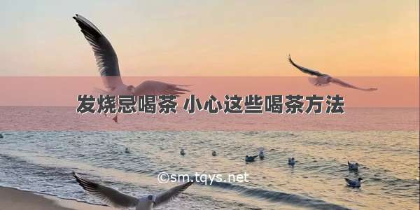 发烧忌喝茶 小心这些喝茶方法