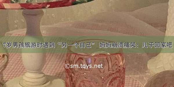 7岁男孩旅游时遇到“另一个自己” 妈妈崩溃痛哭：儿子回家吧