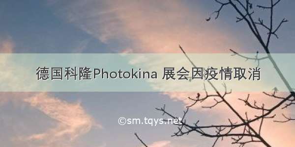 德国科隆Photokina 展会因疫情取消