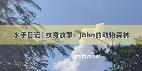 水手日记 | 纹身故事：John的动物森林