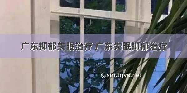 广东抑郁失眠治疗 广东失眠抑郁治疗