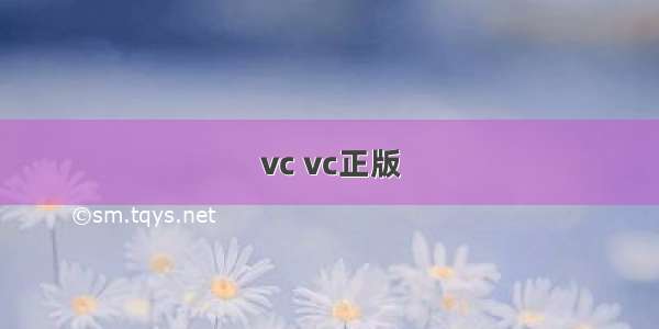 vc vc正版