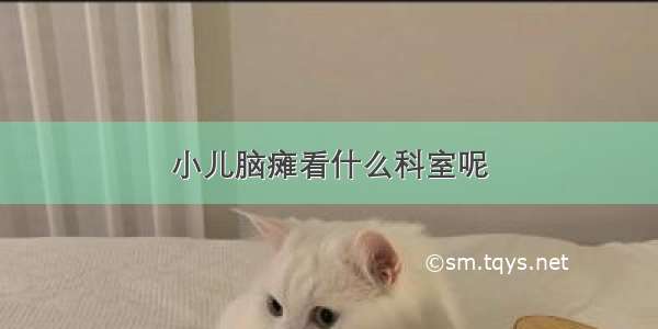 小儿脑瘫看什么科室呢