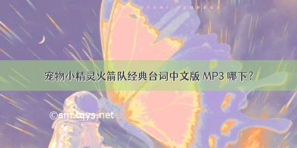 宠物小精灵火箭队经典台词中文版 MP3 哪下？