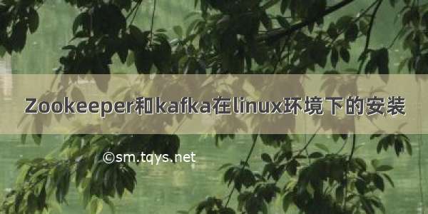 Zookeeper和kafka在linux环境下的安装