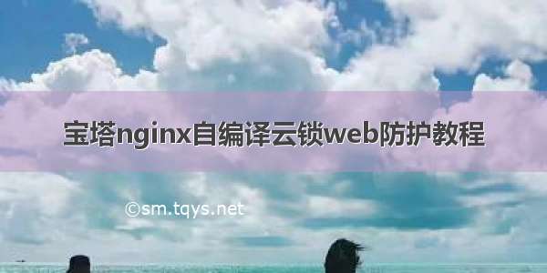 宝塔nginx自编译云锁web防护教程