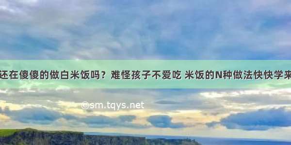 还在傻傻的做白米饭吗？难怪孩子不爱吃 米饭的N种做法快快学来