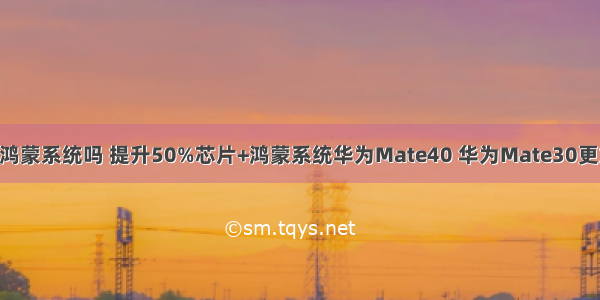 华为mate50会用鸿蒙系统吗 提升50%芯片+鸿蒙系统华为Mate40 华为Mate30更加悲惨价格骤降...