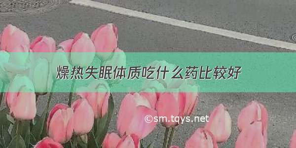 燥热失眠体质吃什么药比较好