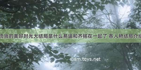 流淌的美好时光大结局是什么易遥和齐铭在一起了 各人物结局介绍