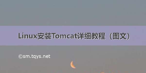 Linux安装Tomcat详细教程（图文）