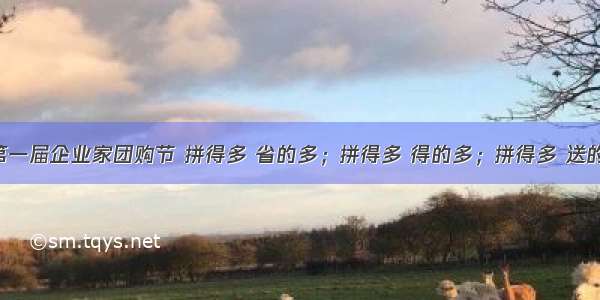 富睿优选第一届企业家团购节 拼得多 省的多；拼得多 得的多；拼得多 送的多！！！！