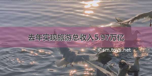 去年实现旅游总收入5.97万亿