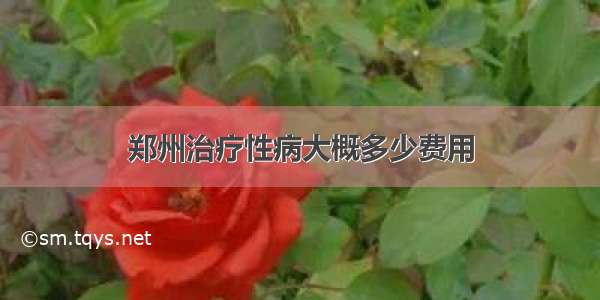 郑州治疗性病大概多少费用