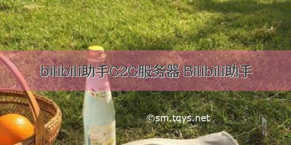 bilibili助手C2C服务器 Bilibili助手