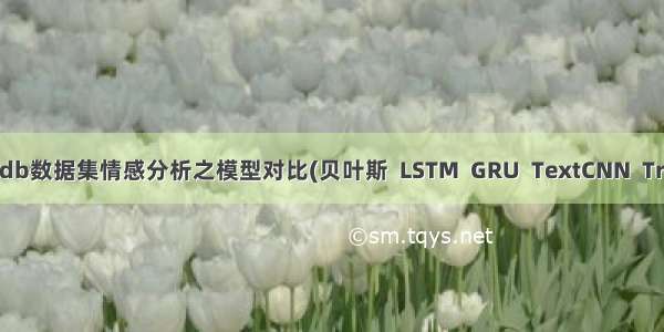 [深度学习-NLP]Imdb数据集情感分析之模型对比(贝叶斯  LSTM  GRU  TextCNN  Transformer  BERT)