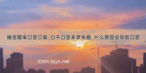 睡觉醒来口苦口臭_口干口苦多梦失眠_什么原因会导致口苦