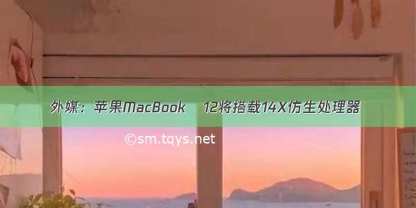 外媒：苹果MacBook 12将搭载14X仿生处理器