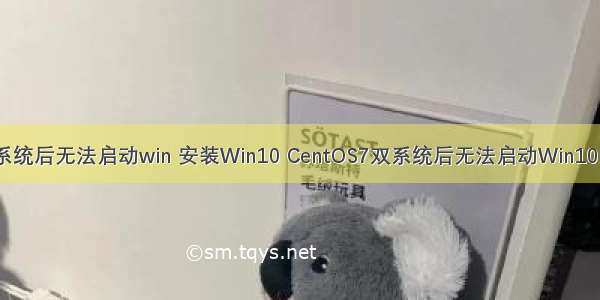 安装Linux系统后无法启动win 安装Win10 CentOS7双系统后无法启动Win10系统怎么办
