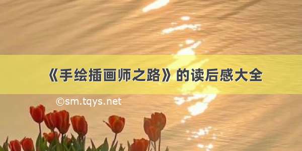 《手绘插画师之路》的读后感大全