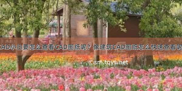 CAD小白要怎么查看CAD图纸呢？像建筑CAD图纸怎么快速查看呢？