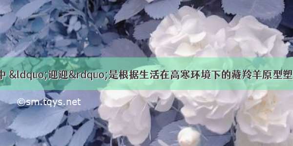 单选题在奥运福娃中 &ldquo;迎迎&rdquo;是根据生活在高寒环境下的藏羚羊原型塑造出来的。藏羚羊