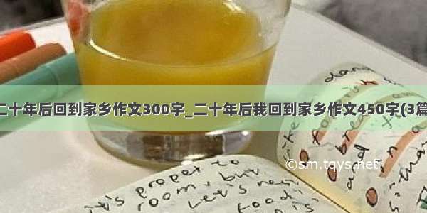 二十年后回到家乡作文300字_二十年后我回到家乡作文450字(3篇)