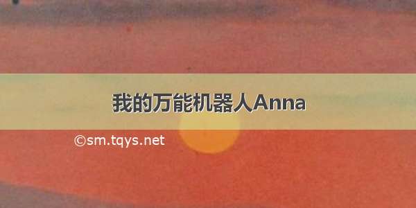 我的万能机器人Anna