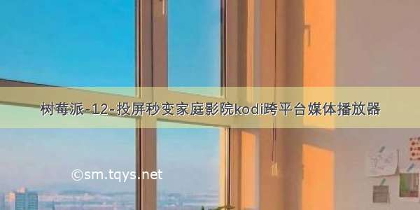 树莓派-12-投屏秒变家庭影院kodi跨平台媒体播放器