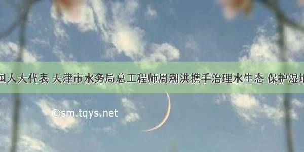 全国人大代表 天津市水务局总工程师周潮洪携手治理水生态 保护湿地群