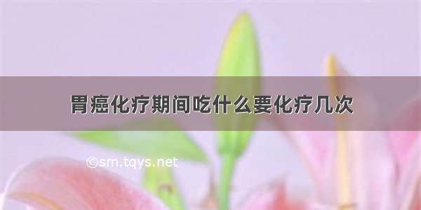 胃癌化疗期间吃什么要化疗几次