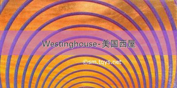 Westinghouse-美国西屋