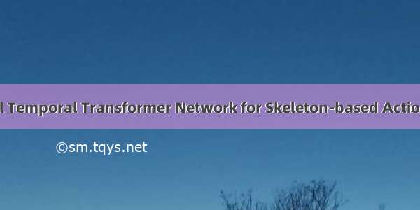 论文阅读13：Spatial Temporal Transformer Network for Skeleton-based Action Recognition-ICPR