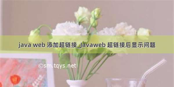 java web 添加超链接_Javaweb 超链接后显示问题