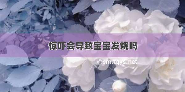 惊吓会导致宝宝发烧吗