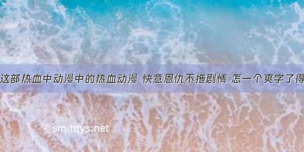 这部热血中动漫中的热血动漫 快意恩仇不拖剧情 怎一个爽字了得