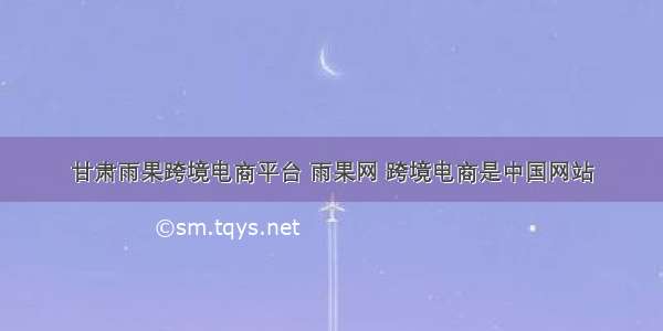 甘肃雨果跨境电商平台 雨果网 跨境电商是中国网站