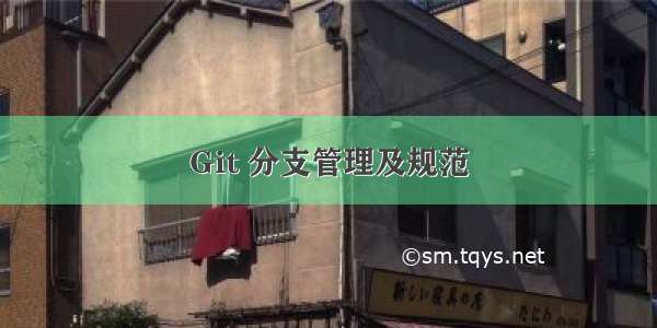 Git 分支管理及规范