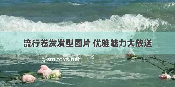 流行卷发发型图片 优雅魅力大放送