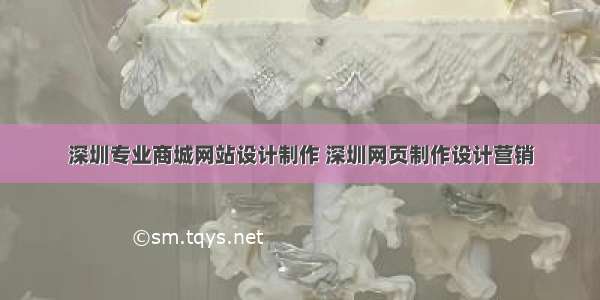 深圳专业商城网站设计制作 深圳网页制作设计营销