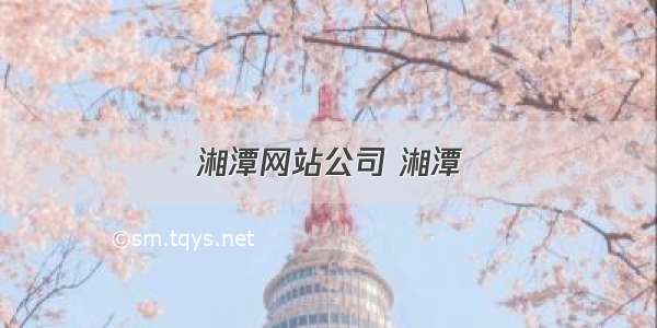 湘潭网站公司 湘潭