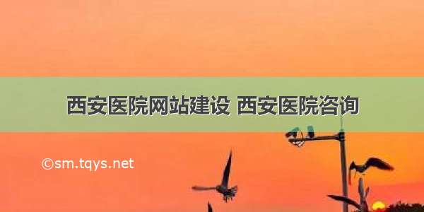西安医院网站建设 西安医院咨询