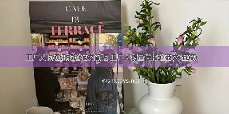 工厂人物通讯报道范文简短 工厂人物宣传报道范文(五篇)